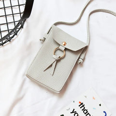 Leather Small Crossbody Bag for Women