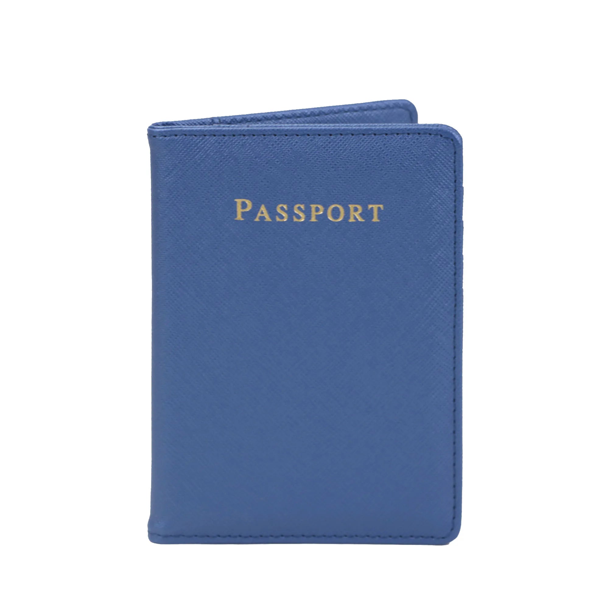 Monogrammed Initial Letters Passport Holder Travel Wallet