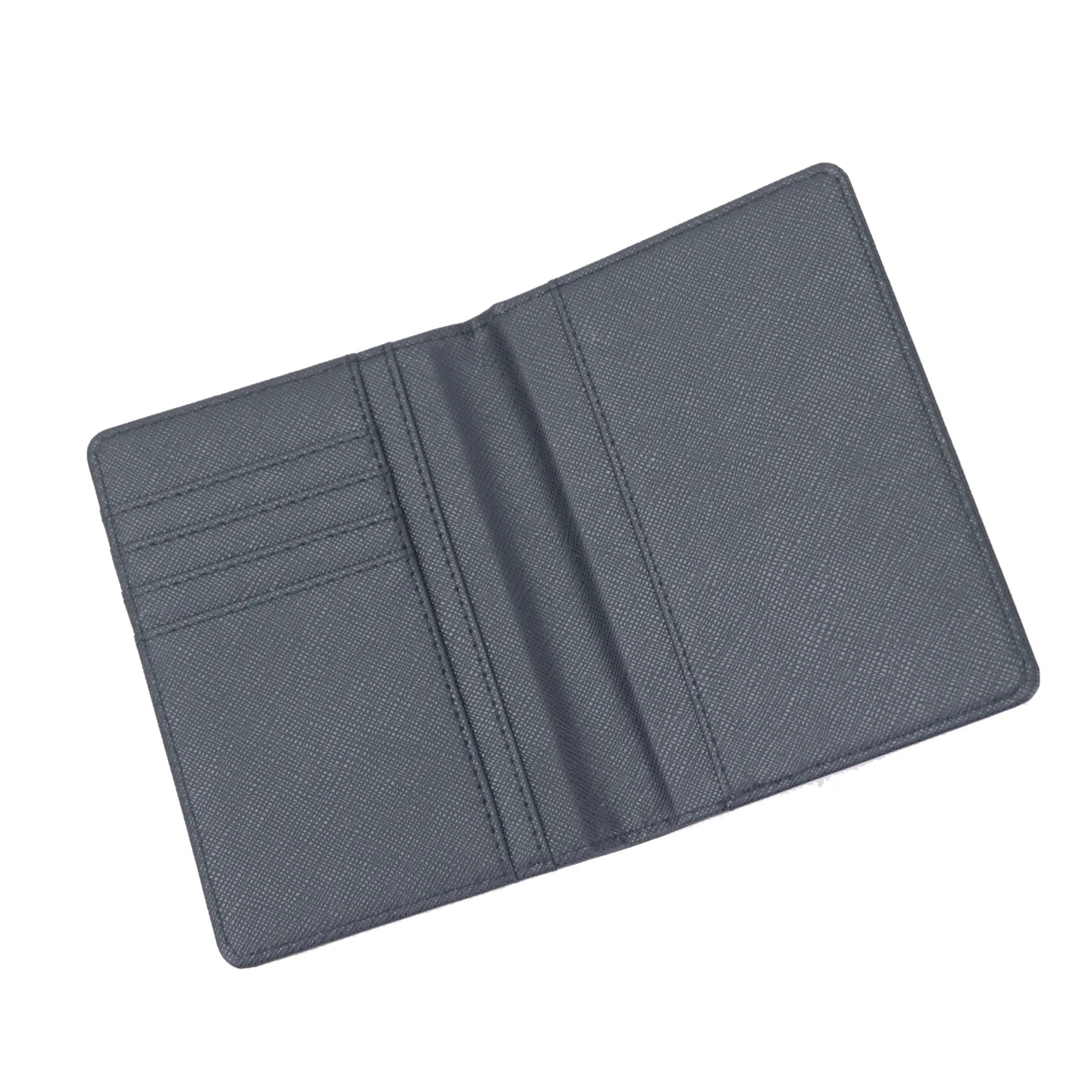 Monogrammed Initial Letters Passport Holder Travel Wallet