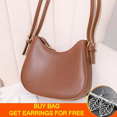 Moon Shape Shoulder Crossbody Bag Ladies Purse Small Female HandBag