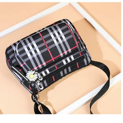 Multi-Layer Shoulder Bag Crossbody Lightweight Cloth Backpack