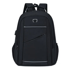 Multi-layer Zipper Backpack Men Computer Business Backpack