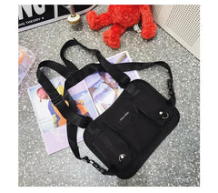 Tactical Chest Rig Bag Plaid Waist Pack Bum Bag