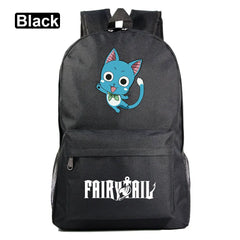 Fairy Tail Anime School Bag Teen Backpack Men Women Book Pack