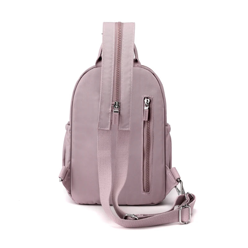 Multifunctional Women Shoulder Bag Durable Fabric Small Handbag