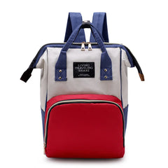 Mummy Maternity Nappy Bag Large Capacity Baby Care Bag Mom Backpack