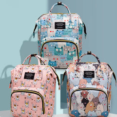 Mummy Maternity Nappy Diaper Backpack Bag Multi-function Waterproof