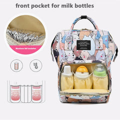 Mummy Maternity Nappy Diaper Backpack Bag Multi-function Waterproof