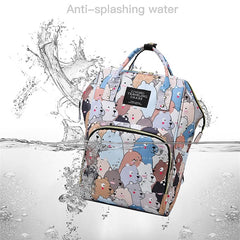 Mummy Maternity Nappy Diaper Backpack Bag Multi-function Waterproof
