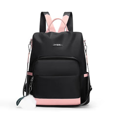 Anti-theft Women Backpacks Oxford Cloth Shoulder Bags for Teenagers Girls Large