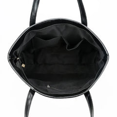 Casual Crocodile Leather Tote Bag Large Capacity Ladies Shopping Handbag