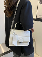 Women's Pu Leather Crossbody Bag for Travel