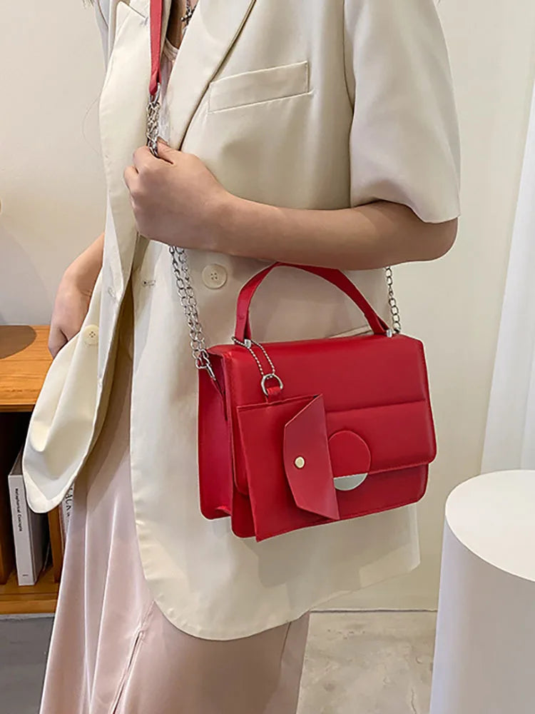 Women's Pu Leather Crossbody Bag for Travel