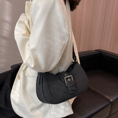 Frosted Shoulder Bags Matte Messenger Bags Large Capacity Handbag
