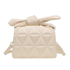 Women's Solid Handbag Purse Small Square Messenger Bag