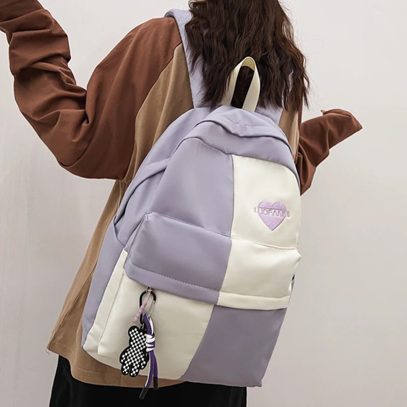 Women Backpack Casual School Bag for Teenage Girls