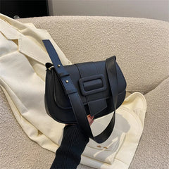 Soft Leather Shoulder Bag Women's Solid Handbag