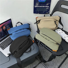 Unisex Waist Bag Street Hip-hop Fanny Pack High Nylon Belt Bag