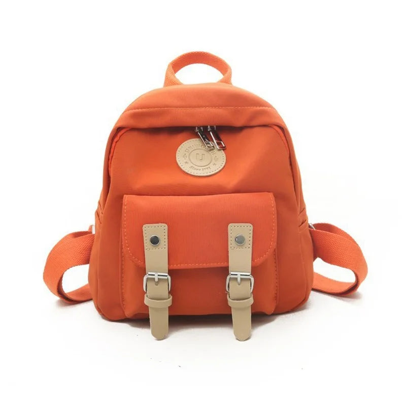 Women Backpack High Zipper Female Backpacks Small
