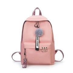 Women Canvas Backpack Teenager High Capacity Casual Travel Bag