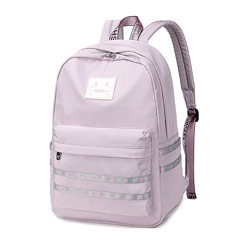Women Laptop Backpack for Girls Large Capacity School Bag Waterproof Mochilas