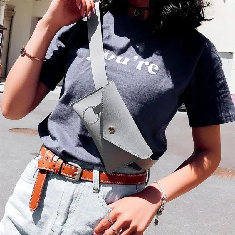 Women Waist Pack Femal Belt Bag Phone Pouch Bags Women Envelope Bags