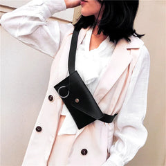 Women Envelope Waist Pack Belt Bag Phone Pouch Fanny Pack Bolosa Ring