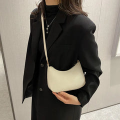 Vintage PU Leather Shoulder Bag Mini Hobos Handbags