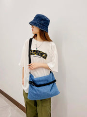 Canvas Shoulder Bag for Women Large Capacity Crossbody Shopper Bags