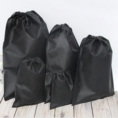 Non-woven Drawstring Bag Shoes Travel Portable Organizer Toiletry Bag