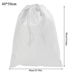 Non-woven Drawstring Bag Shoes Travel Portable Organizer Toiletry Bag