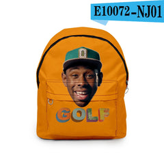 Tyler The Creator Mini Travel Bag 3D Print Oxford Waterproof Notebook Shoulder B