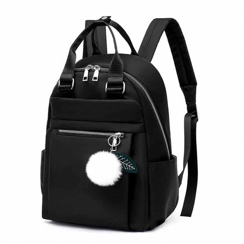 Nylon Backpack Anti-theft Travel Daypack for Women Girls