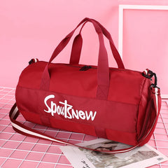 Nylon Large Travel Bag Multifunctional Women Weekend Gym Portable Luggage Bag