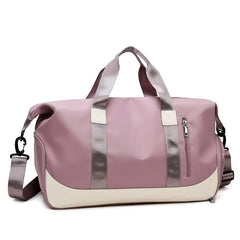 Nylon Travel Bag Women Weekend Gym Luggage Bag Shoulder Waterproof Handbag