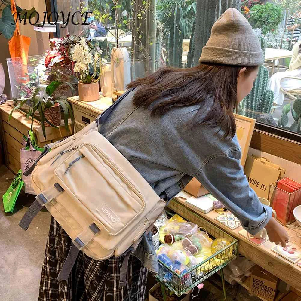 Nylon Crossbody Messenger Bags with Pockets for Travel