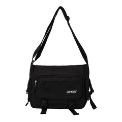 Nylon Crossbody Messenger Bags with Pockets for Travel