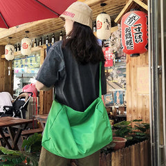 Nylon Shoulder Bag For Women Casual Girls Gym Bags Large Capacity