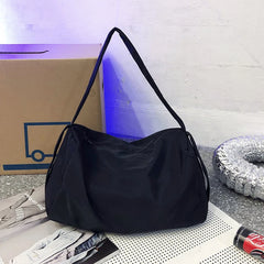 Nylon Shoulder Bag For Women Casual Girls Gym Bags Large Capacity