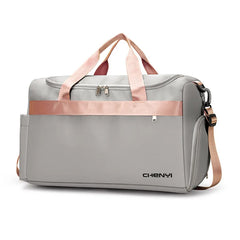 Nylon Travel Bags For Women Wet And Dry Separation Large Capacity Handbags