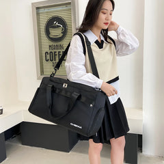 Nylon Travel Bags For Women Wet And Dry Separation Large Capacity Handbags