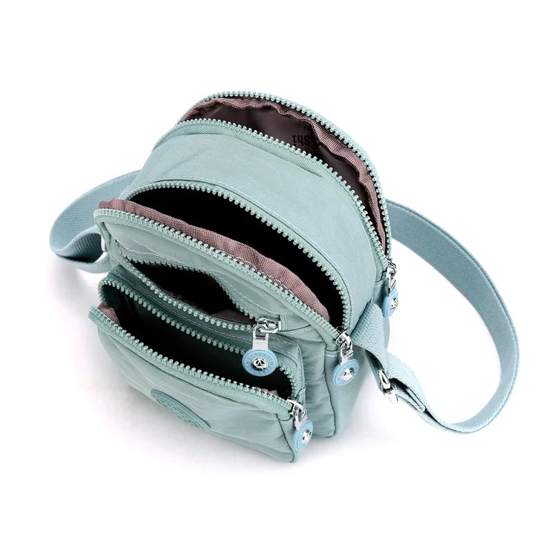 Nylon Waterproof Women Shoulder Bag Small Crossbody Bag Handbag
