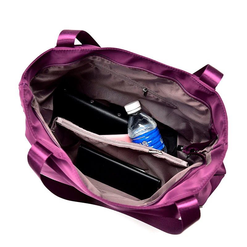 Nylon Women Handbags Daily Hobos Bags Multifunction Office Casual Bag