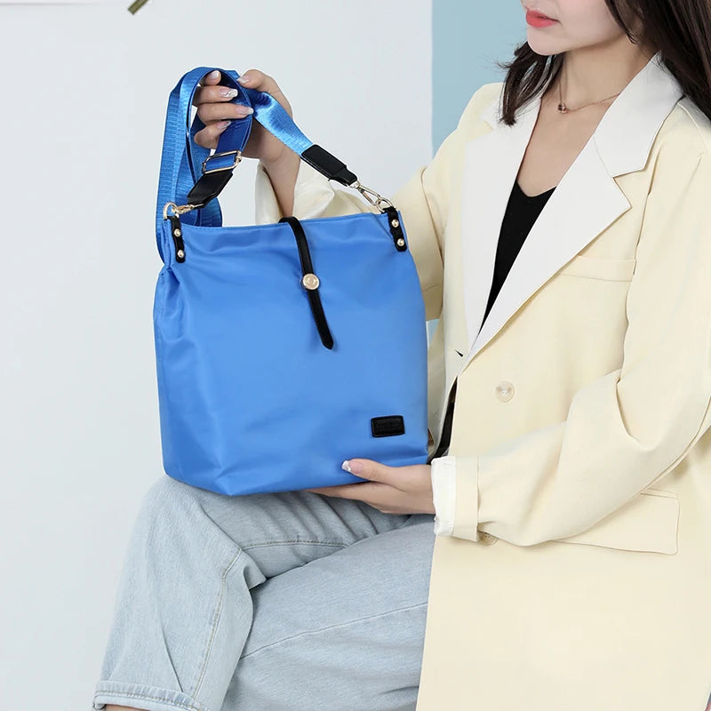 Nylon Crossbody Shoulder Bag Ladies Handbags Summer Style Messenger Bags