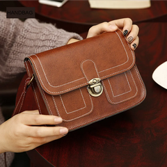 Stylish Women Shoulder Bag Crossbody Handbag PU Leather Messenger