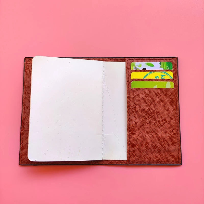 Office Ladies Passport Cover Travel Ticket Holder Cover