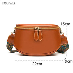Oil Wax Leather Ladies Handbag Women Shoulder Bags Vintage