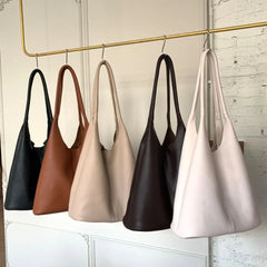 One Shoulder Bags Women's PU Leather Hobos High Pure Handbags