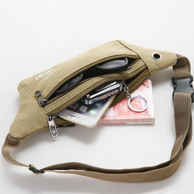 Waterproof Waist Bum Bag Running Belt Pouch Fanny Pack Mobile Phone Bag