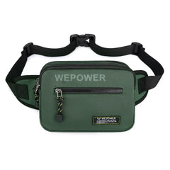 Outdoor Casual Waist Bags Waterproof Nylon Fanny Pack Men Multilayer Phone Pouch